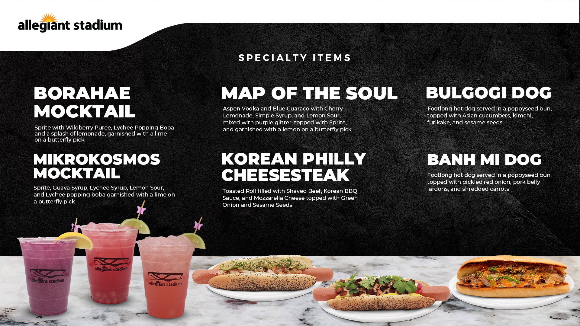 Specialty Food and Drinks