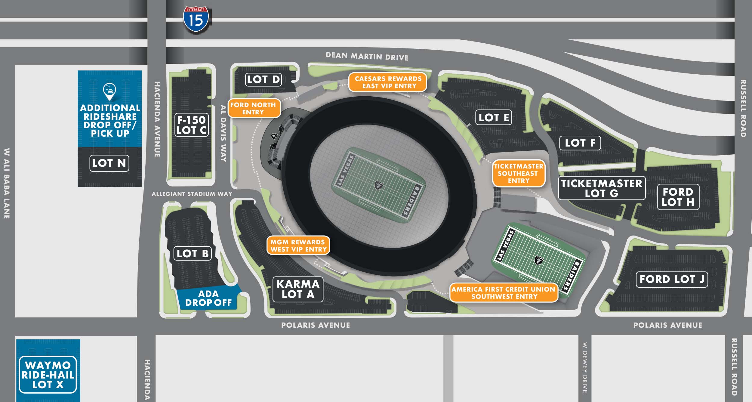 Gate Entrances Map