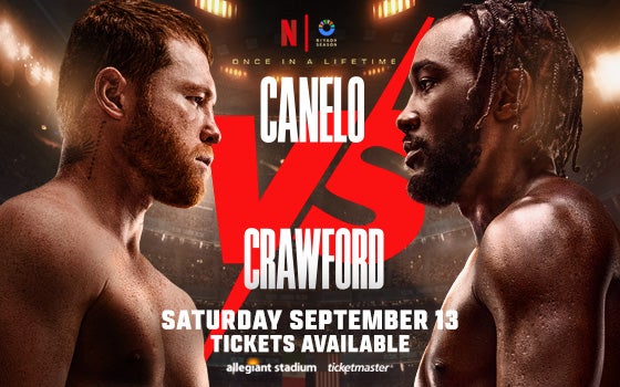 Canelo vs Crawford 메인 포스터