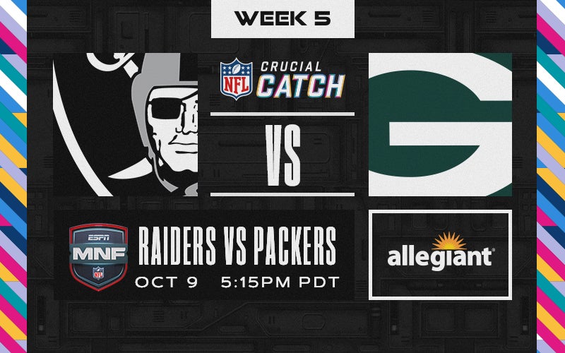 Raiders vs. Packers Week 5 Allegiant Stadium