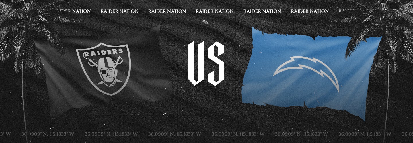 Raiders vs. Chargers - Week 18