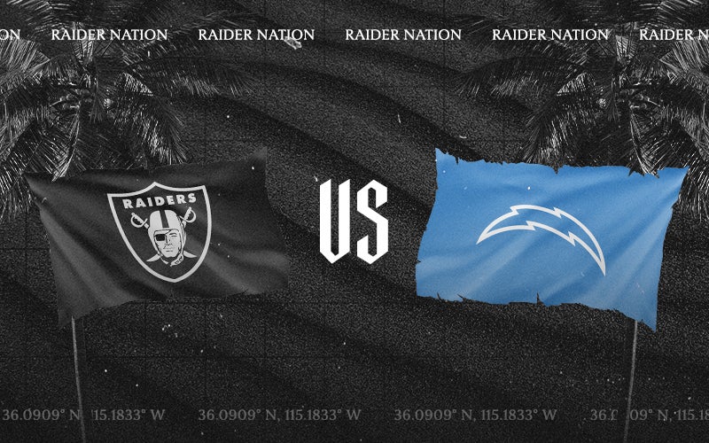 Raiders vs. Chargers Week 18 Allegiant Stadium