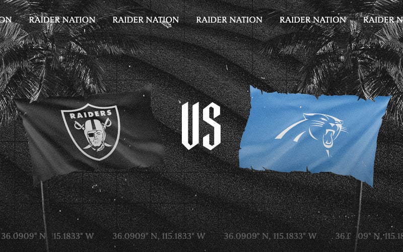 More Info for Raiders vs. Panthers - Week 3