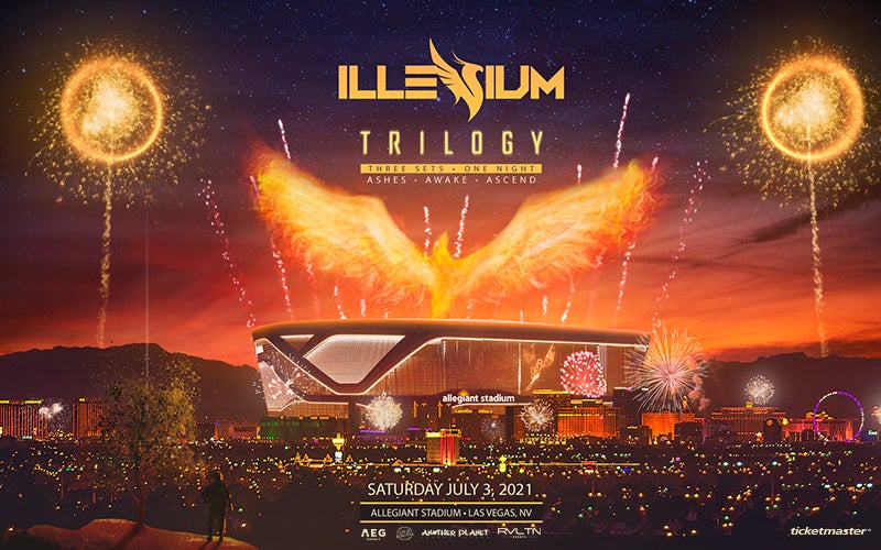 More Info for ILLENIUM to Perform Special Three-Set Trilogy Show at Allegiant Stadium