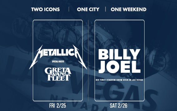 Metallica and Billy Joel