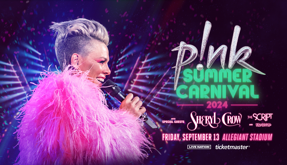 P!nk Summer Carnival 2024 Allegiant Stadium Allegiant Stadium