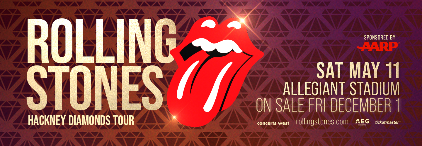 The Rolling Stones Stones Tour ‘24 HACKNEY DIAMONDS stops at Allegiant ...