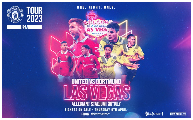 More Info for Allegiant Stadium to host two of the world's biggest clubs in Las Vegas on Sunday, July 30, 2023