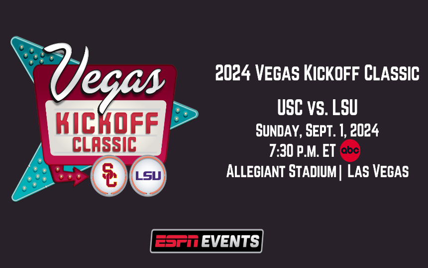 Vegas Kickoff Classic: USC vs LSU