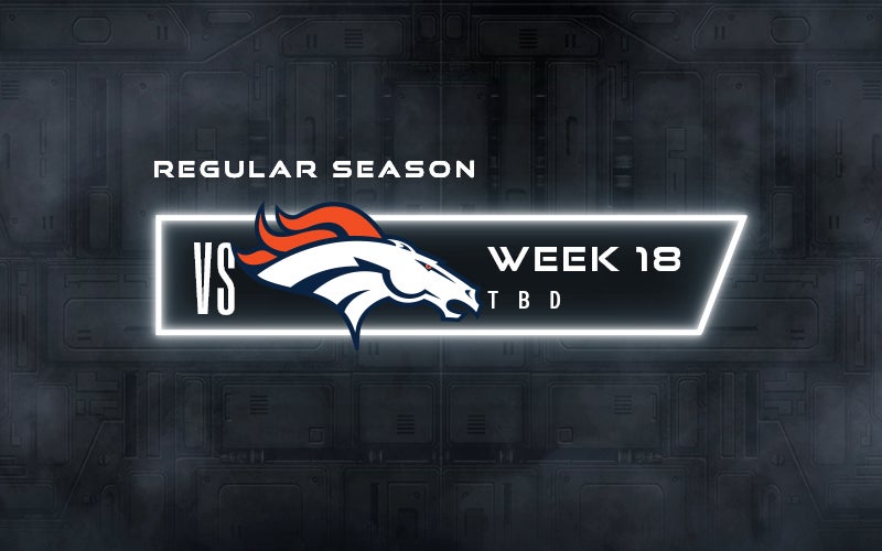 Raiders vs. Broncos - Week 18 - Date & Time TBD