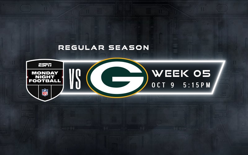 Monday Night Football 2023 Schedule on ABC: Watch Green Bay Packers @ Las  Vegas Raiders LIVE Monday, October 9, 2023