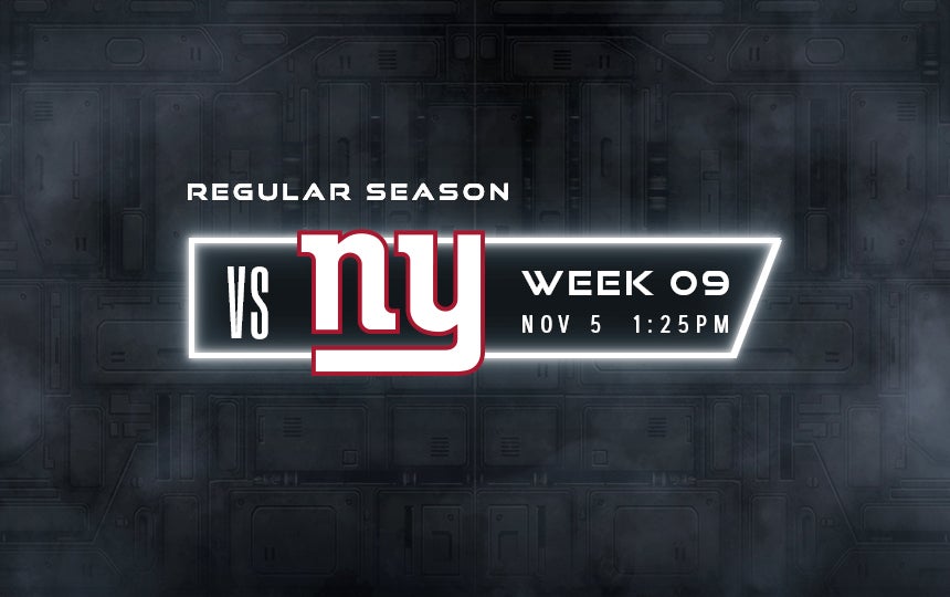Raiders vs. Giants - Week 9