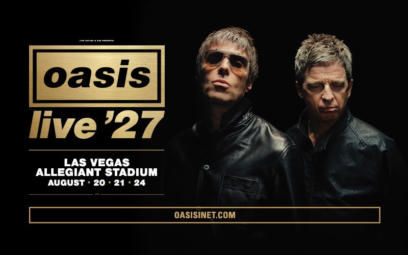 More Info for Oasis bringing Oasis Live '27 to Allegiant Stadium