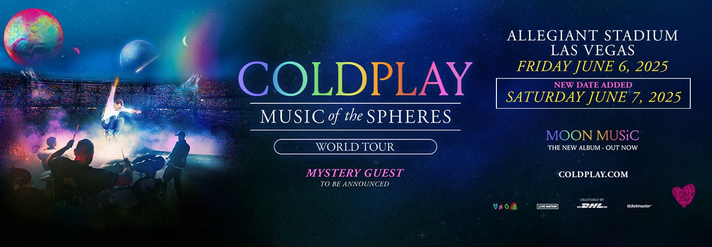 Coldplay Allegiant Stadium