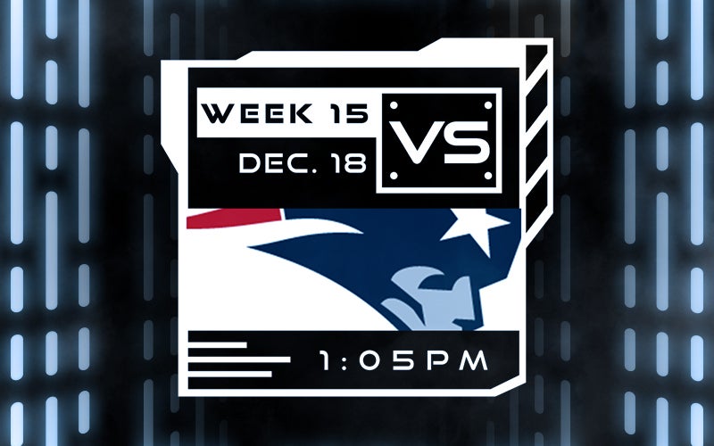 Raiders vs. Patriots - Week 15