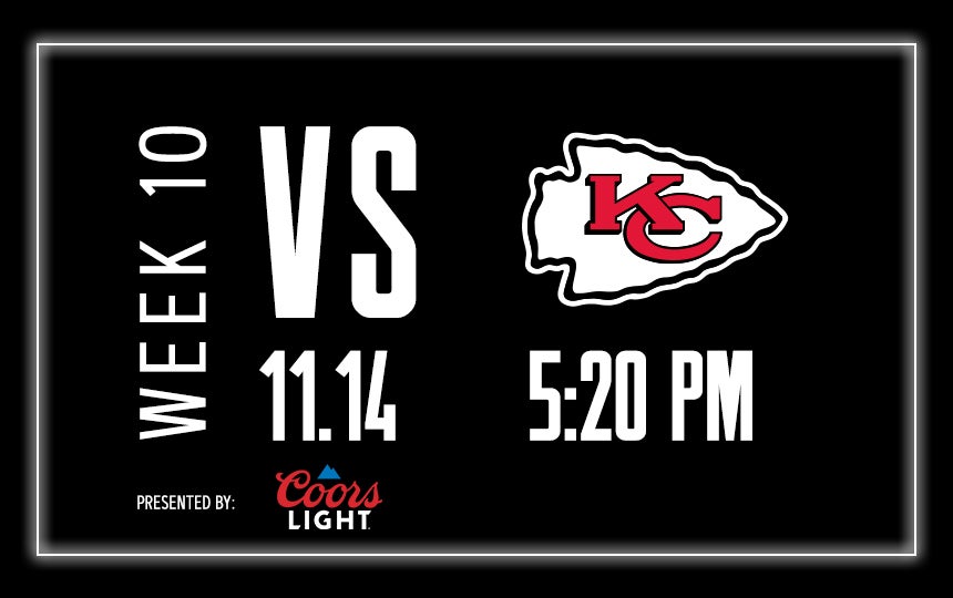 Raiders vs. Chiefs - Week 10