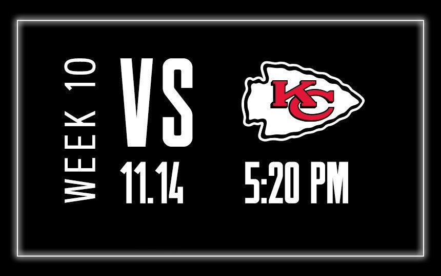 Raiders vs. Chiefs - Week 10