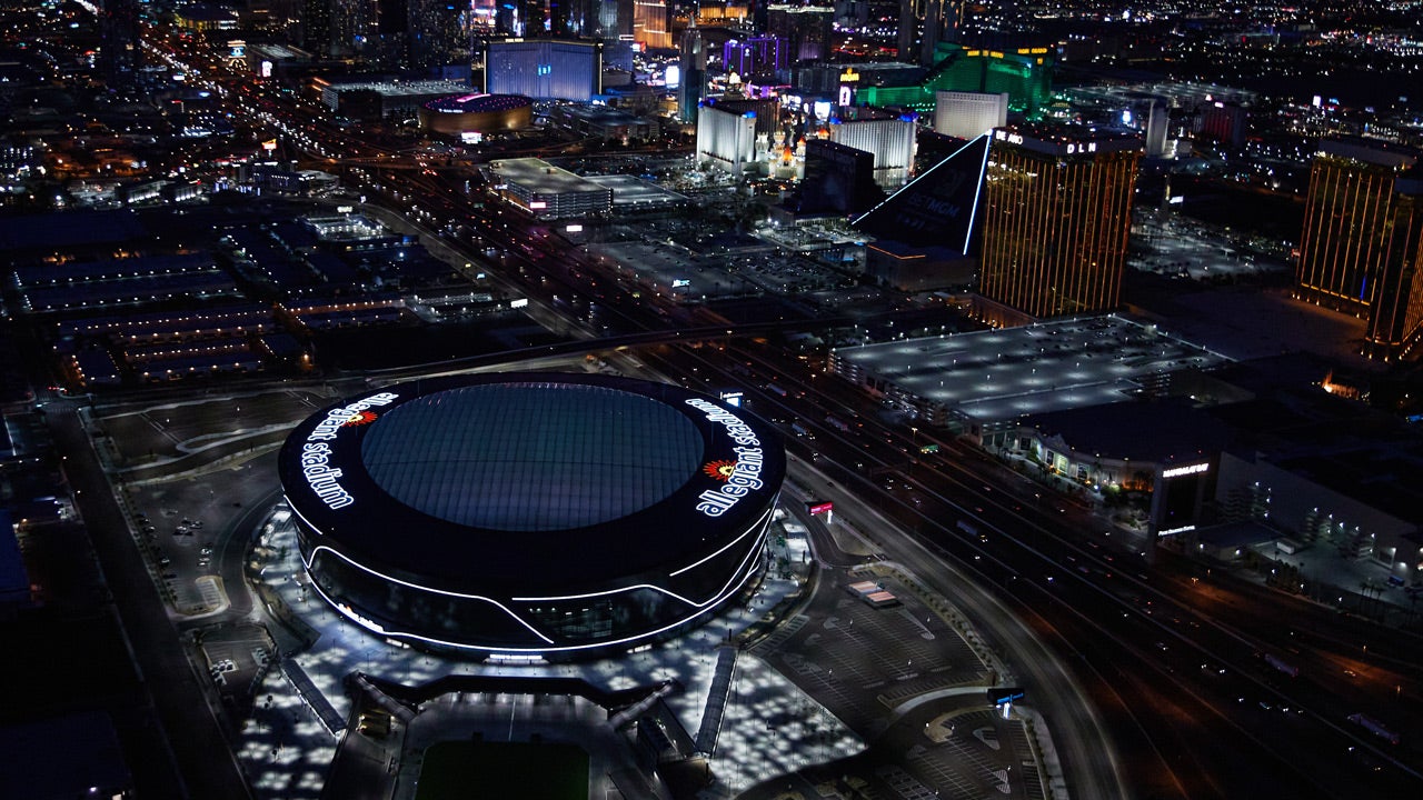 The Official Las Vegas Skyline Sock for Raiders Fans