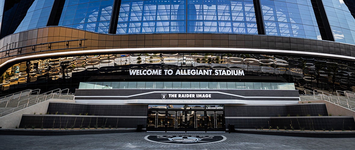 las vegas raiders team store