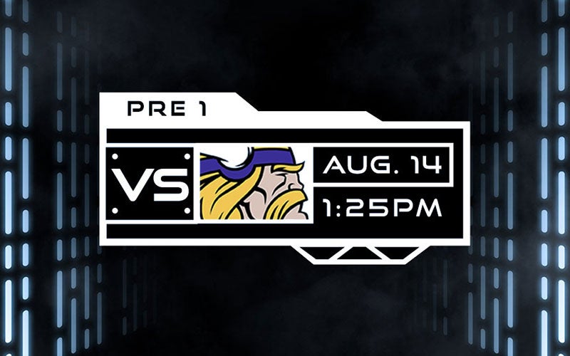 vikings preseason schedule 2023