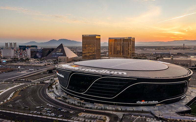 More Info for Allegiant Stadium, Home of the Las Vegas Raiders, becomes first NFL stadium powered by 100% renewable energy
