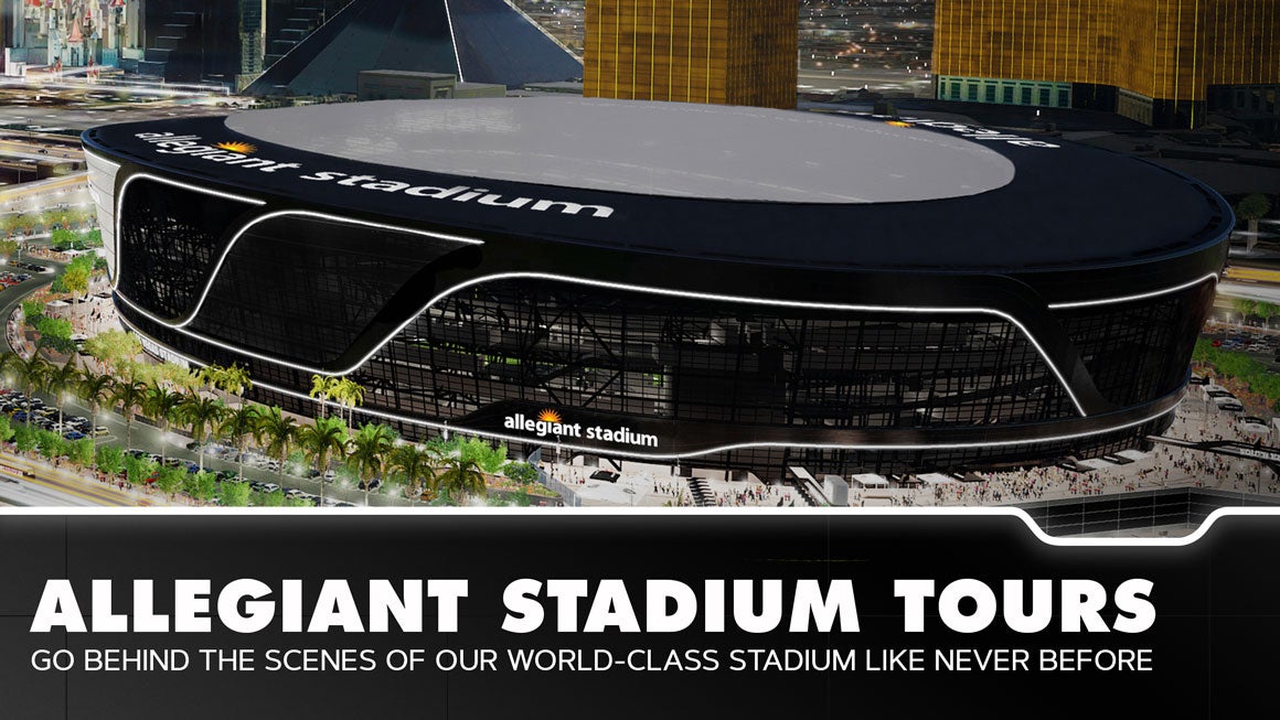 Official Allegiant Stadium Tours: Go behind the scenes of our world-class stadium like never before